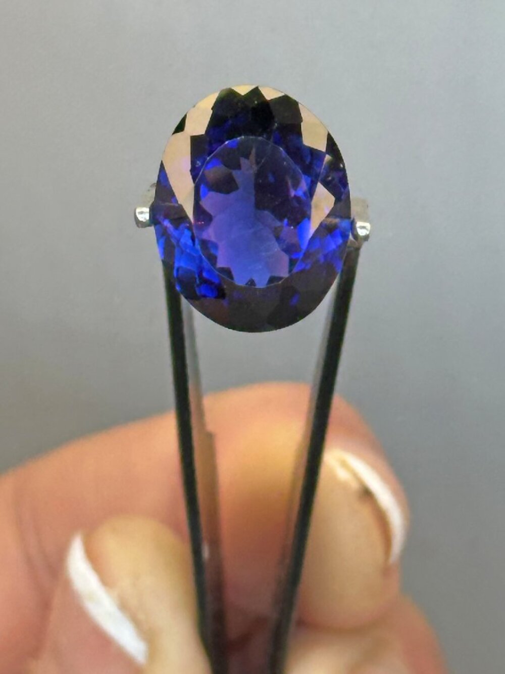 HUGE Certified Dark Blue-Purple Tanzanite